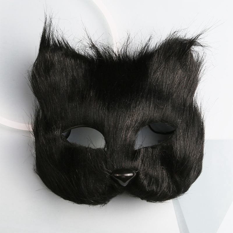 Plush Therian Mask Halloween C - Respirator Half Face ulasan dan harga