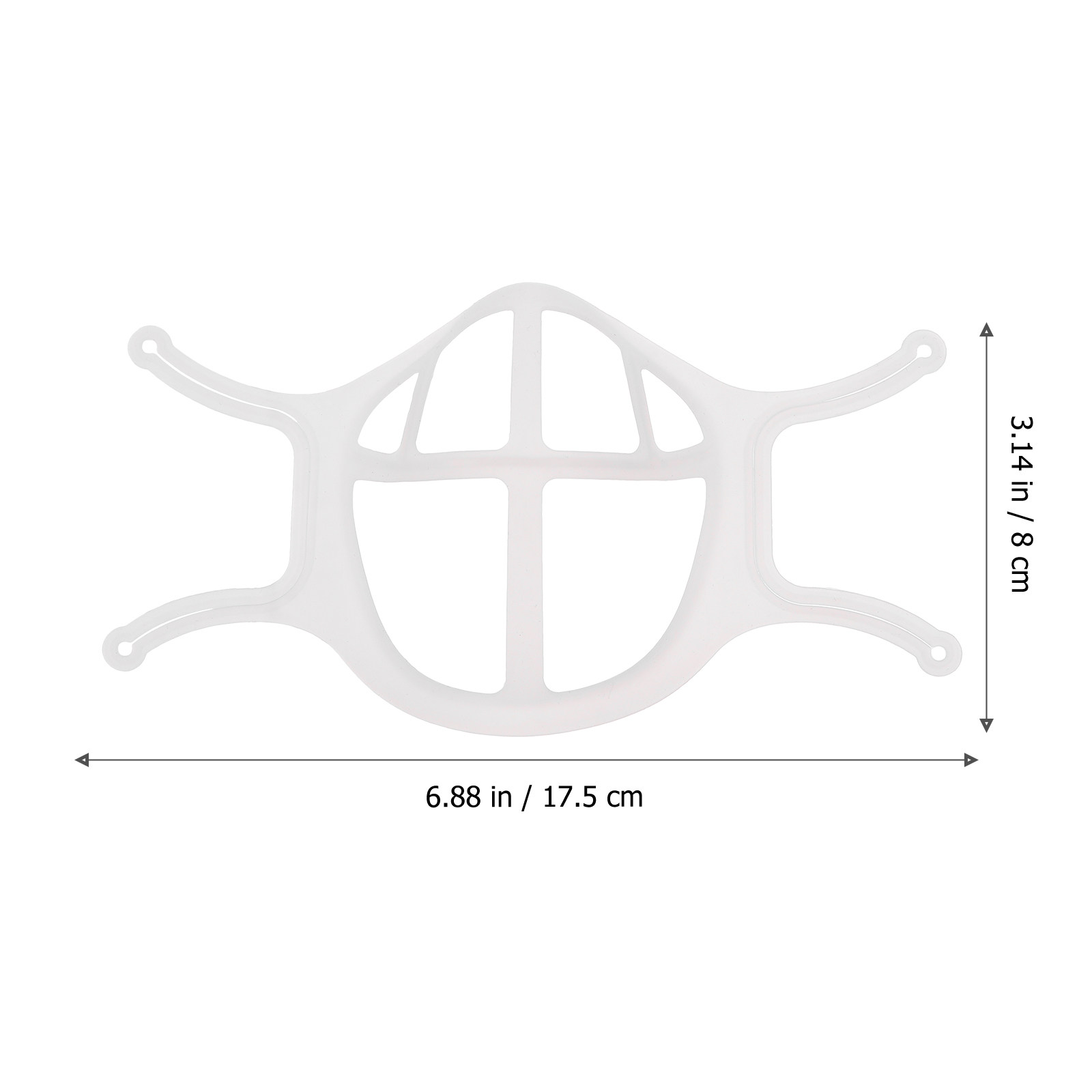 5Pcs Silicone Mask Bracket 3D  - Silicone Mask Bracket ulasan dan harga