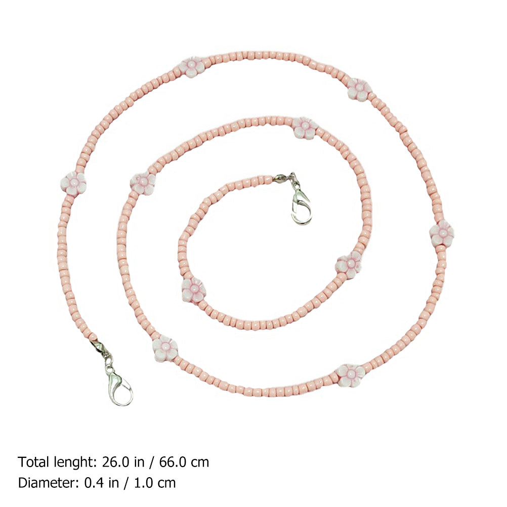 Bohemian Beaded Mask Lanyard D - Mask Chain Holder ulasan dan harga