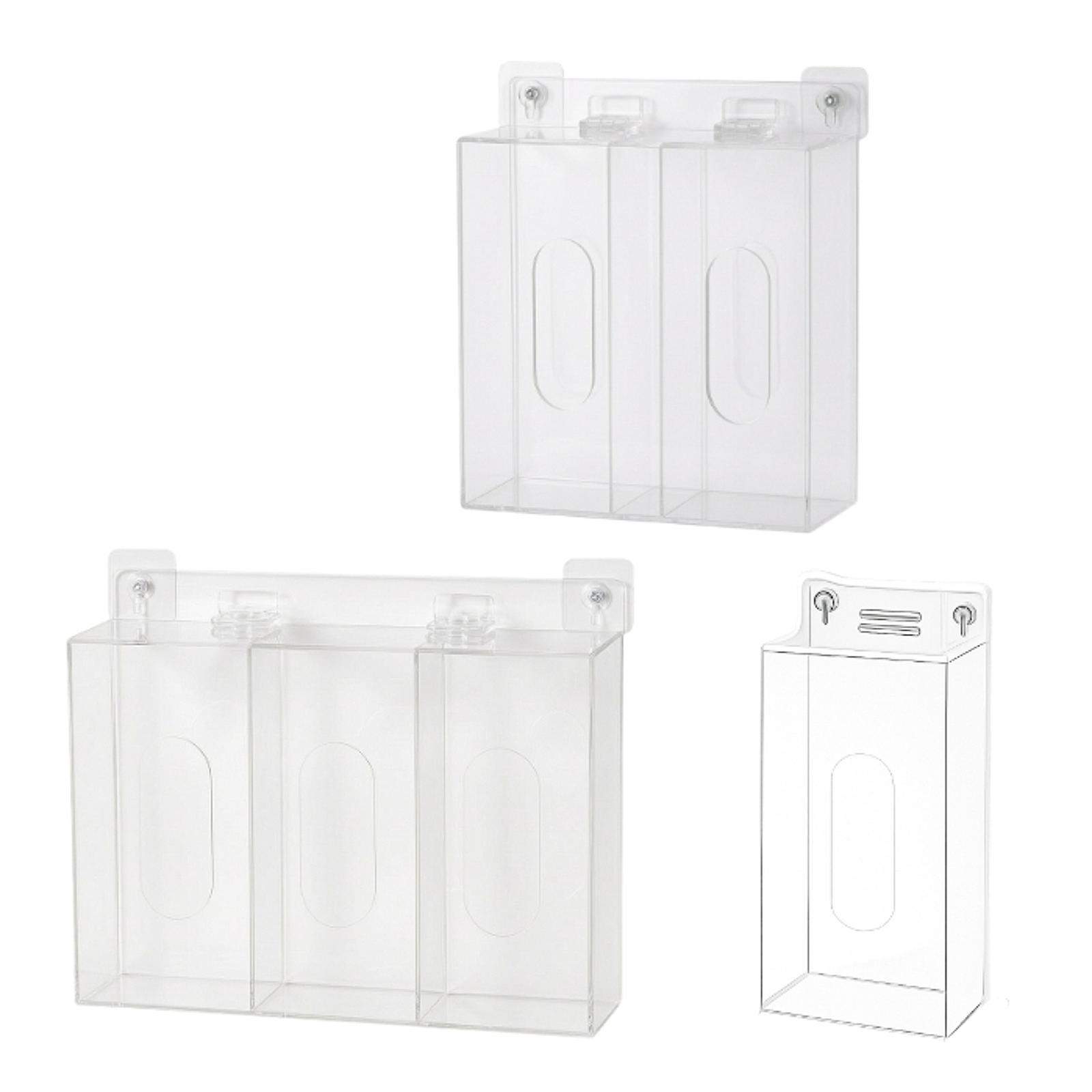 Space Saving Acrylic Glove Box - Face Mask Storage Box ulasan dan harga