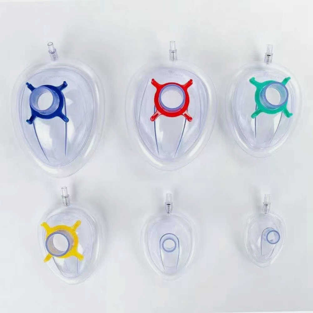 PVC Anesthesia Mask Sterilized - Kids Face Mask ulasan dan harga